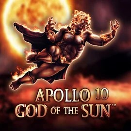 Apollo God of the Sun slot logo by Novomatic at Ultra casino